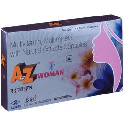 A to Z Women Capsule with Multivitamins, Multiminerals & Natural Extracts thumbnail 2