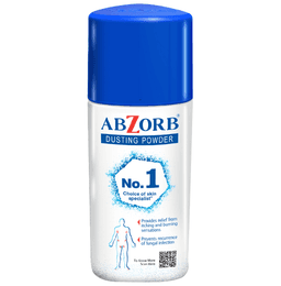 Abzorb Anti Fungal Dusting Powder | Absorbs Excess Sweat | Controls Itching | Derma Care | Manages Fungal Infections thumbnail 2