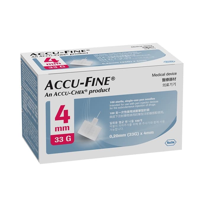 Accu-Fine Needle Pen 4mm 33G
