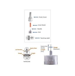 Accu-Fine Needle Pen 4mm 33G thumbnail 3