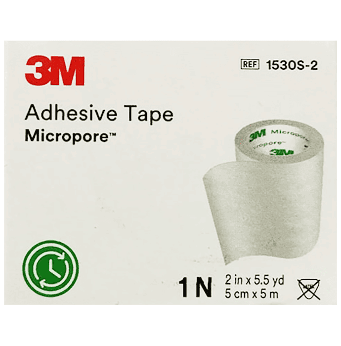 3M Micropore 1530S-2, 2 inch x 5.5 yard