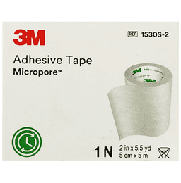 3M Micropore 1530S-2, 2 inch x 5.5 yard thumbnail 2