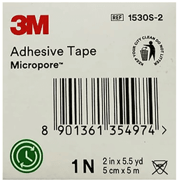 3M Micropore 1530S-2, 2 inch x 5.5 yard thumbnail 4