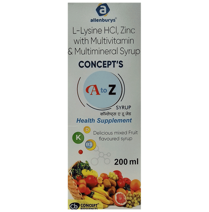 A to Z Syrup Delicious Mixed Fruit