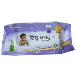 Himalaya Baby Himalaya Shishu Anand Baby Wipes (72 Each) thumbnail 1