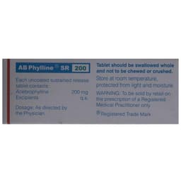 AB Phylline SR 200 Tablet thumbnail 3