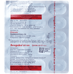 Acegaba NT 400mg/10mg Tablet thumbnail 5