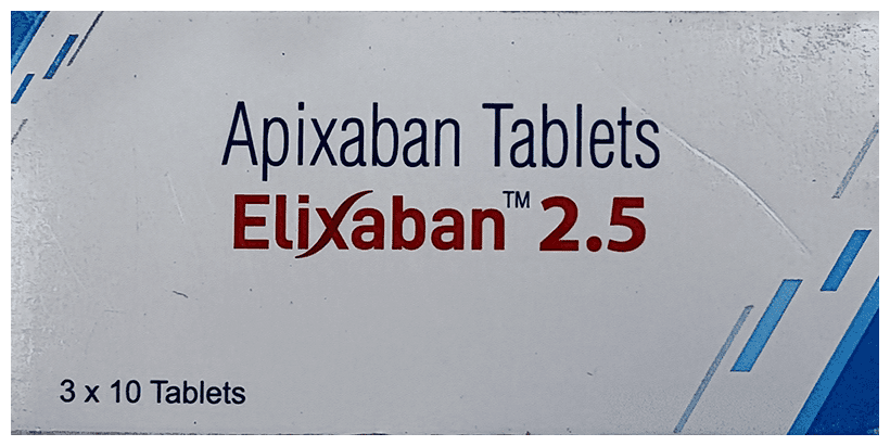 Elixaban 2.5mg Tablet